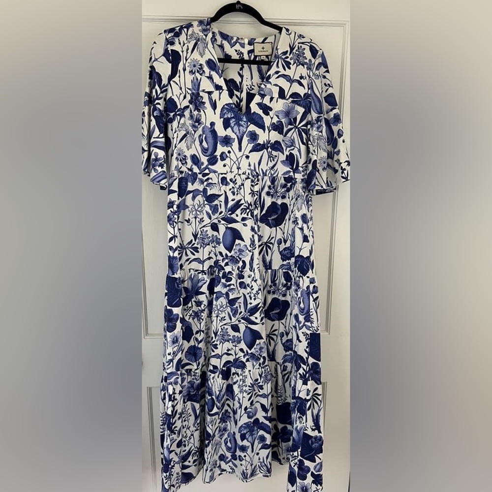 Tuckernuck. Montecito Breeze Ginger Dress. Size M.